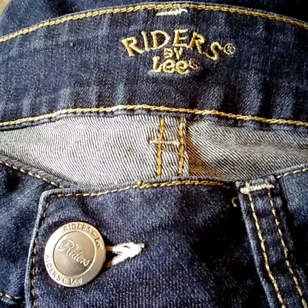 Vintage Readers By Lee Women's Jeans Size 14P - Picture 2 of 13